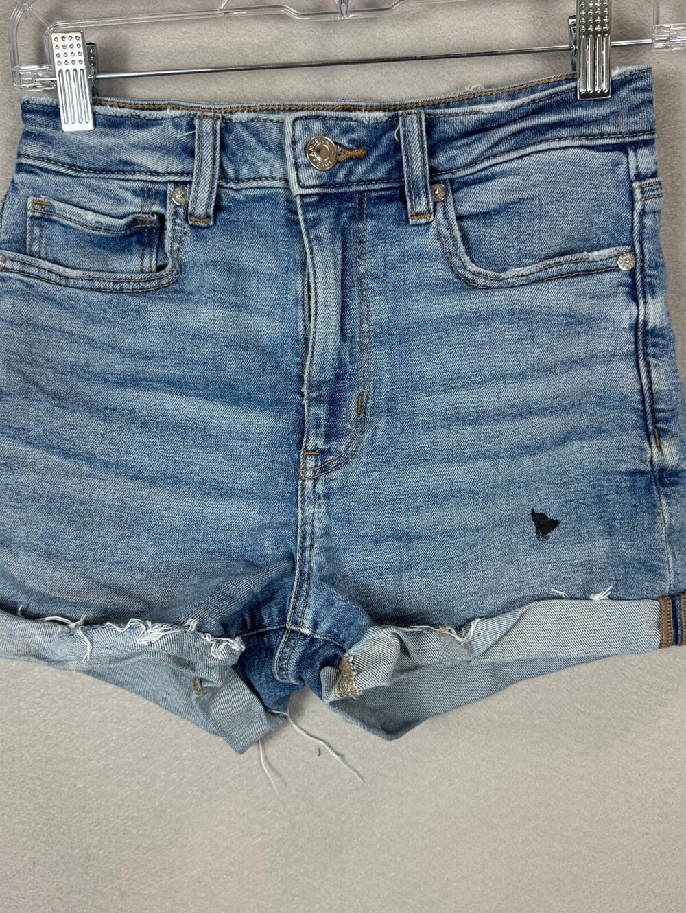 American Eagle Light Blue Women's Size 2 Denim Shorts